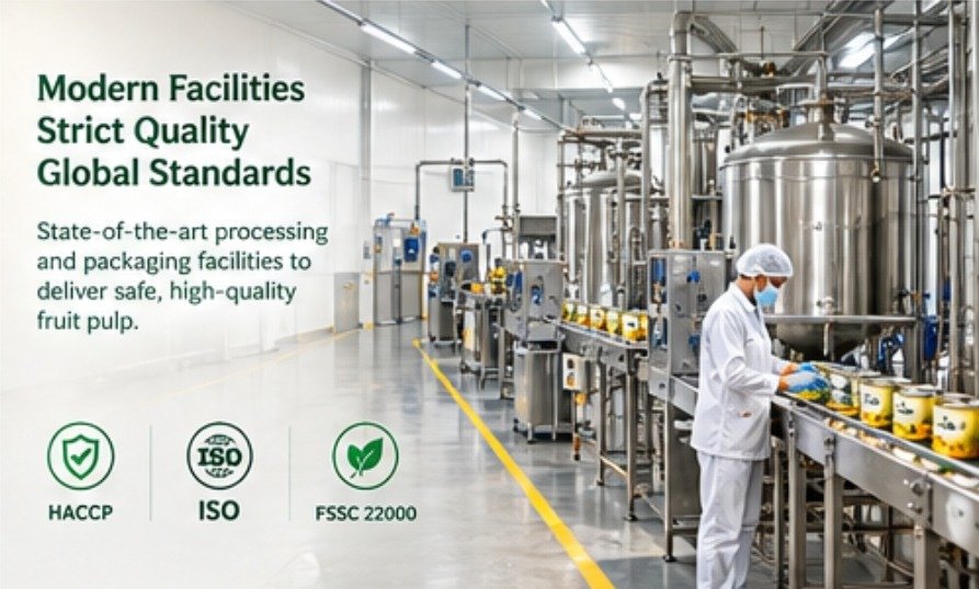 Modern facilities, strict quality