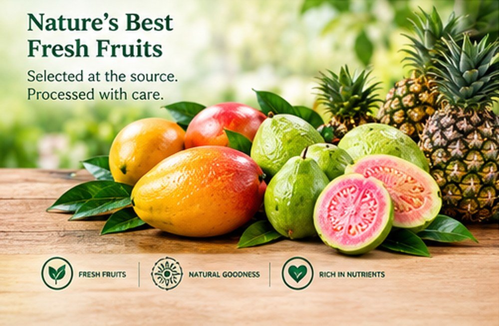 Nature's best fresh fruits