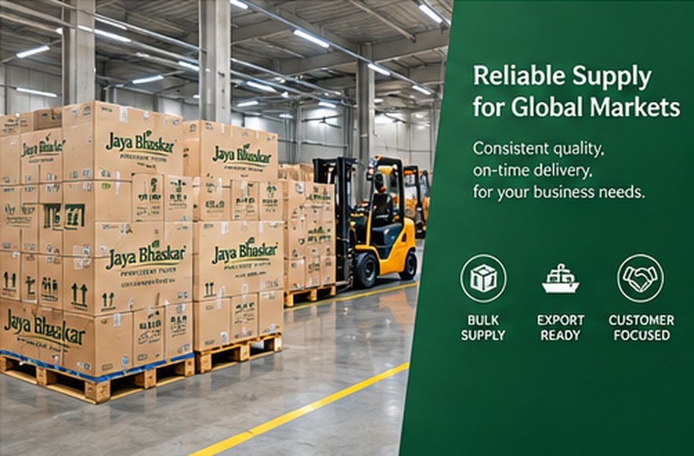 Reliable supply for global markets
