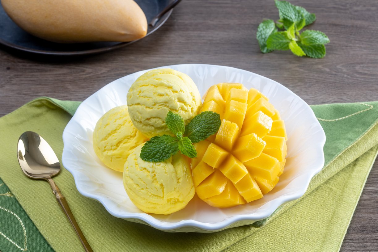 Mango product presentation